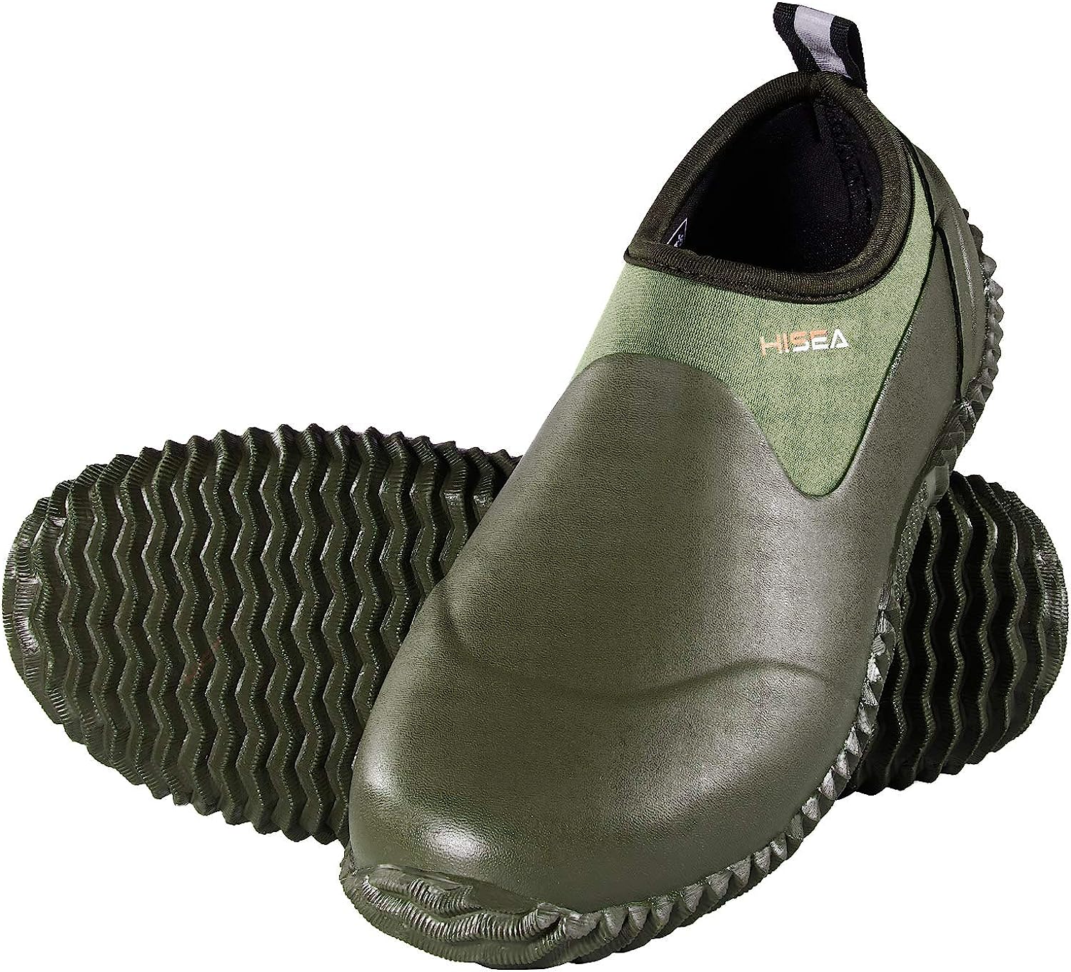 HISEA Unisex Waterproof Garden Shoes, Men's Ankle Rain [...]