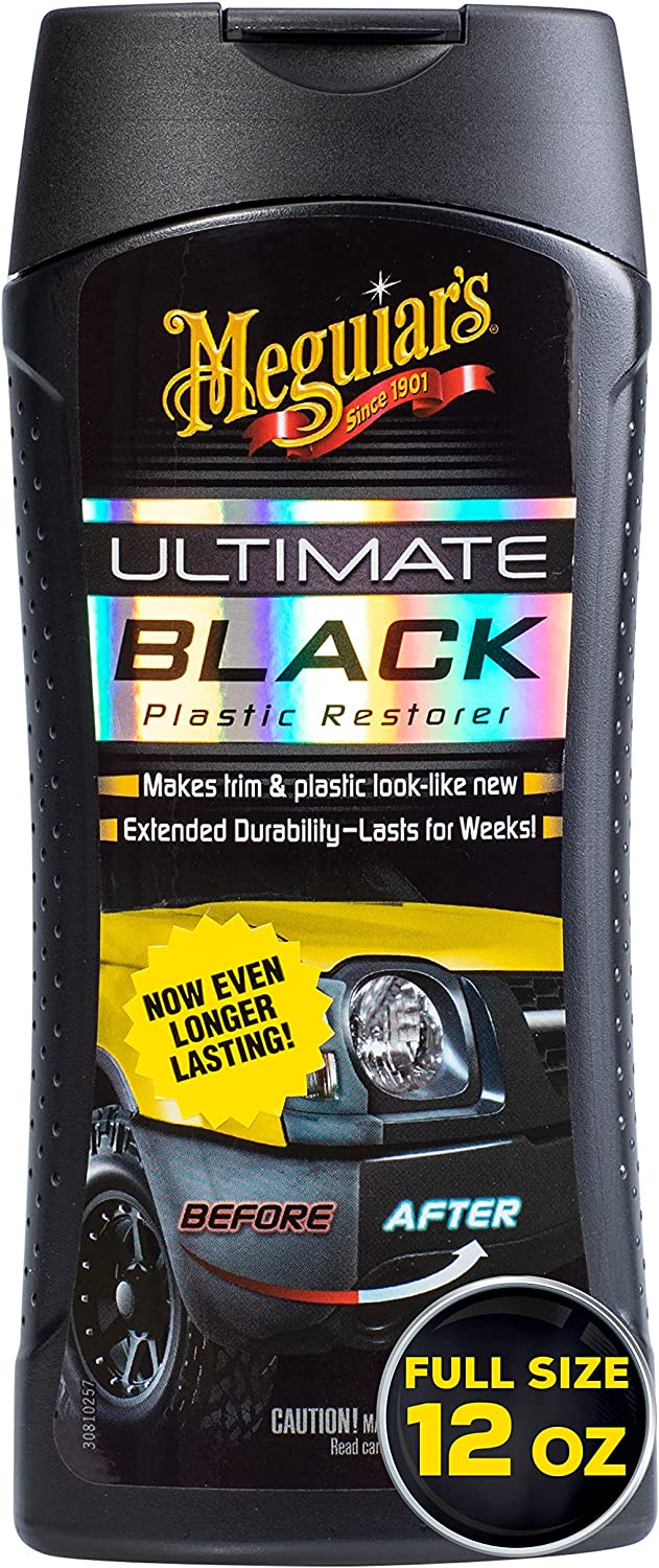 Meguiar's Ultimate Black Plastic Restorer - Restores [...]
