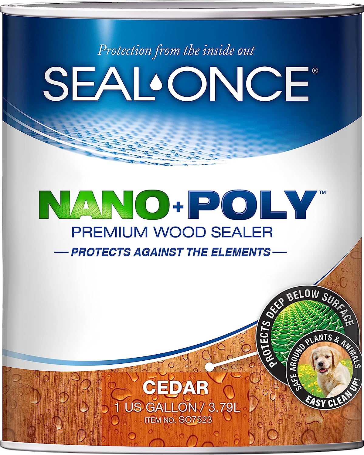 Seal-Once Nano+Poly Penetrating Wood Sealer with [...]