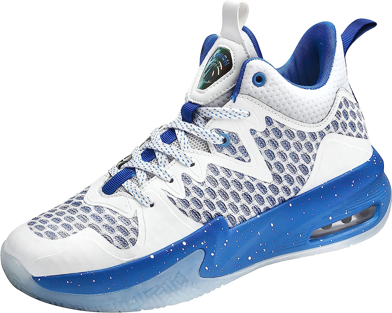 ASHION Men's Basketball Shoes Mid Basketball Sneakers [...]