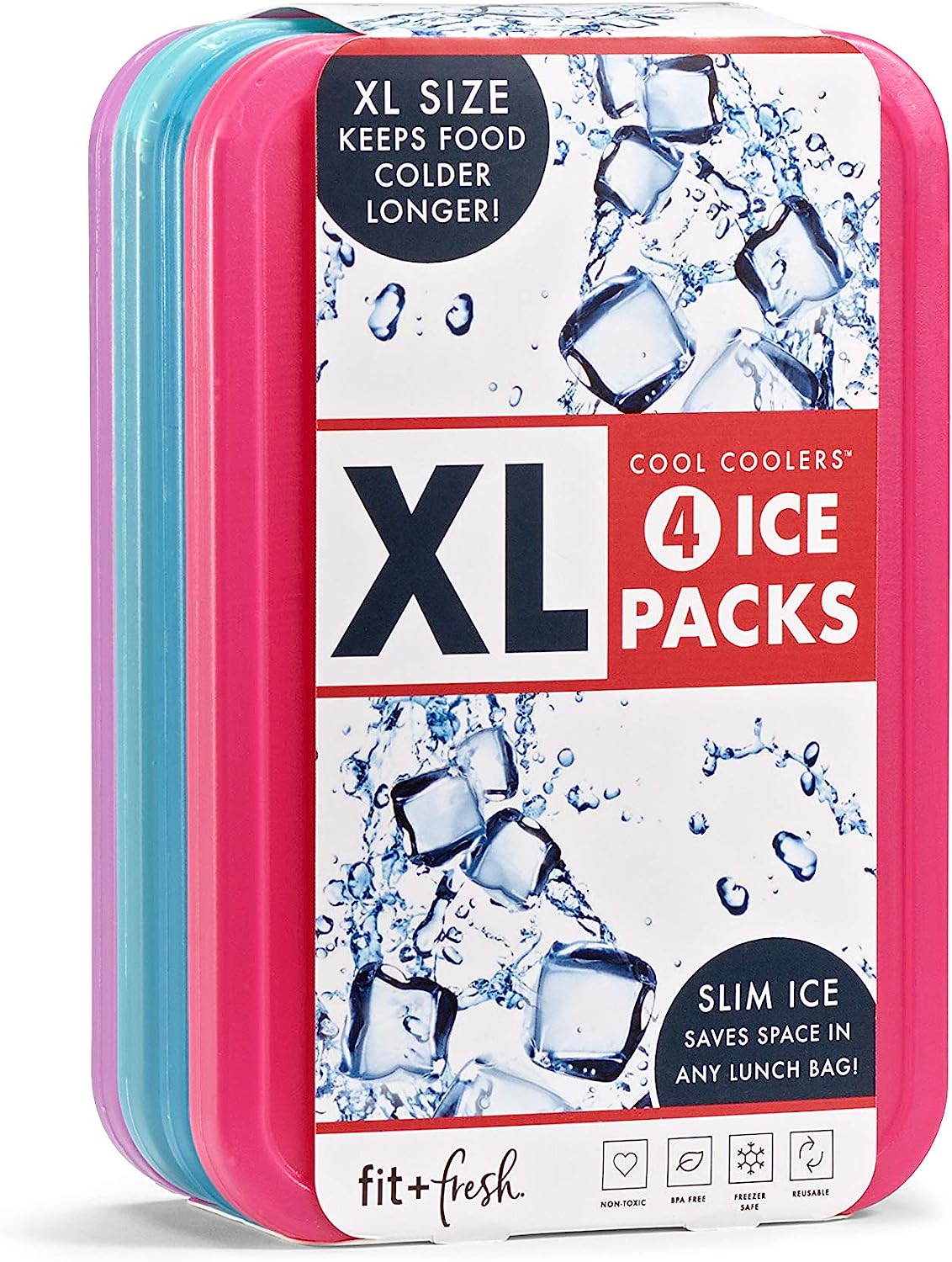 Fit & Fresh XL Cool Coolers Freezer Slim Ice Pack for [...]
