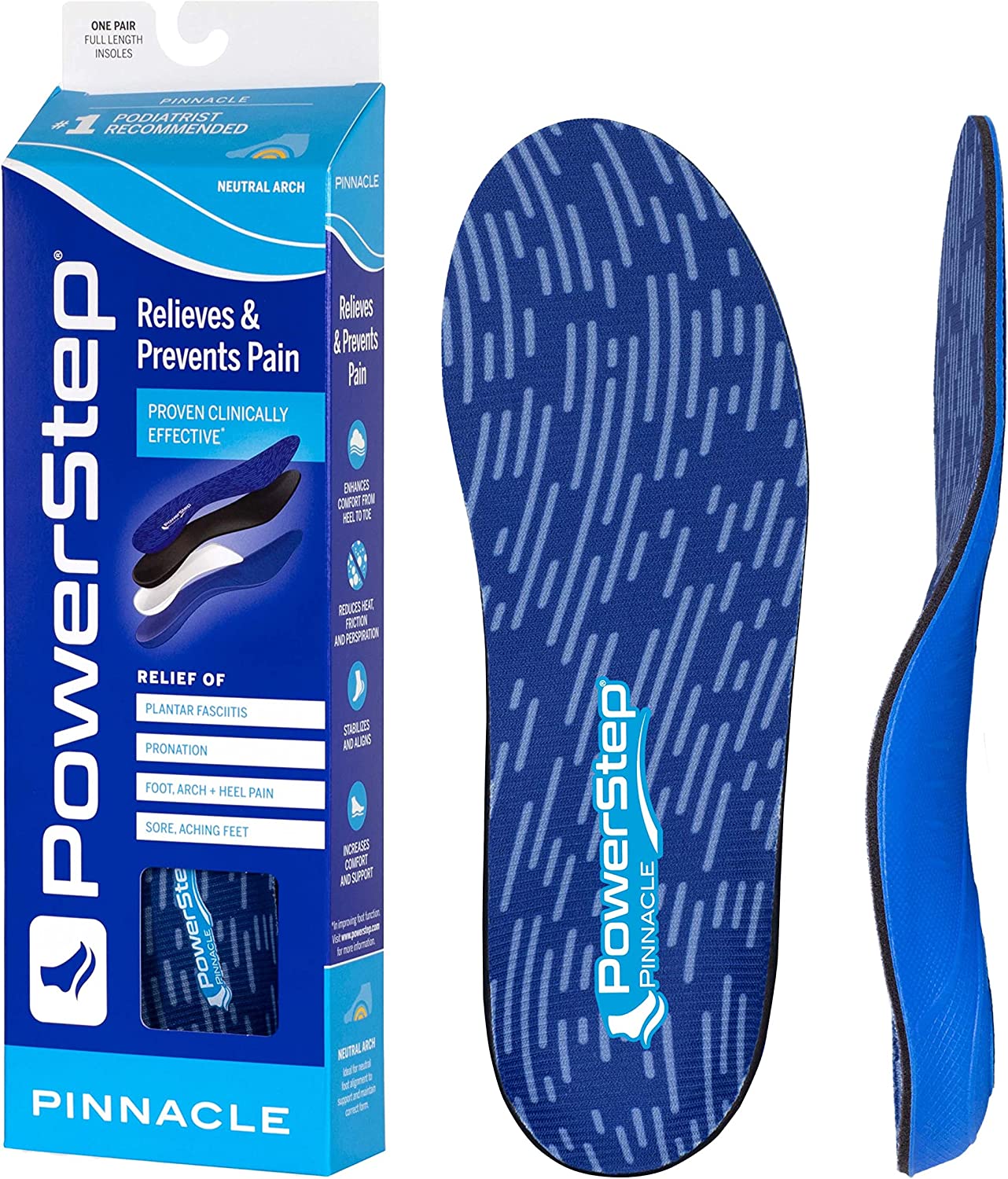 Powerstep Pinnacle Insoles - Shoe Inserts for Arch [...]