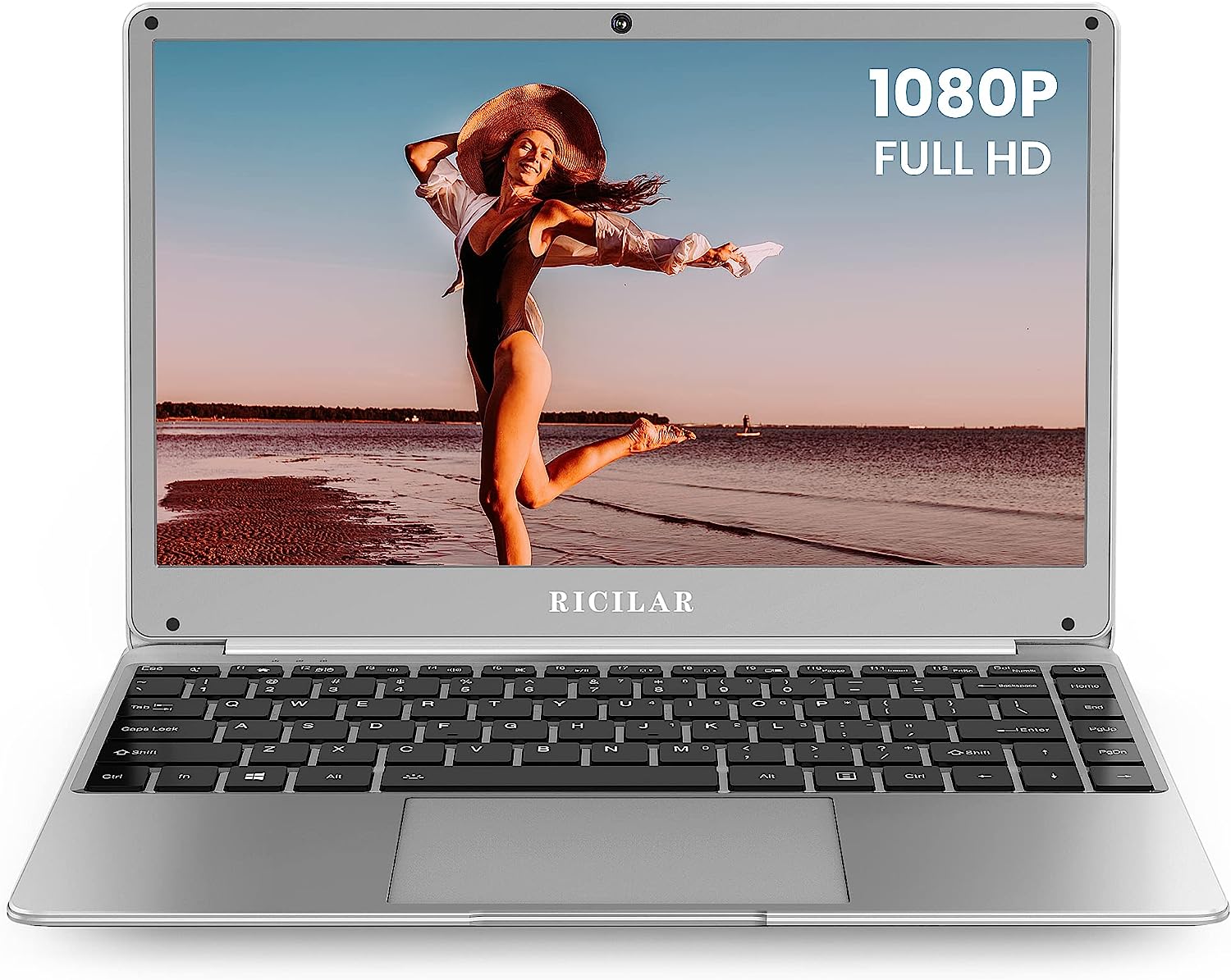 RICILAR Windows Laptop, 14 Inch HD Display, Intel [...]
