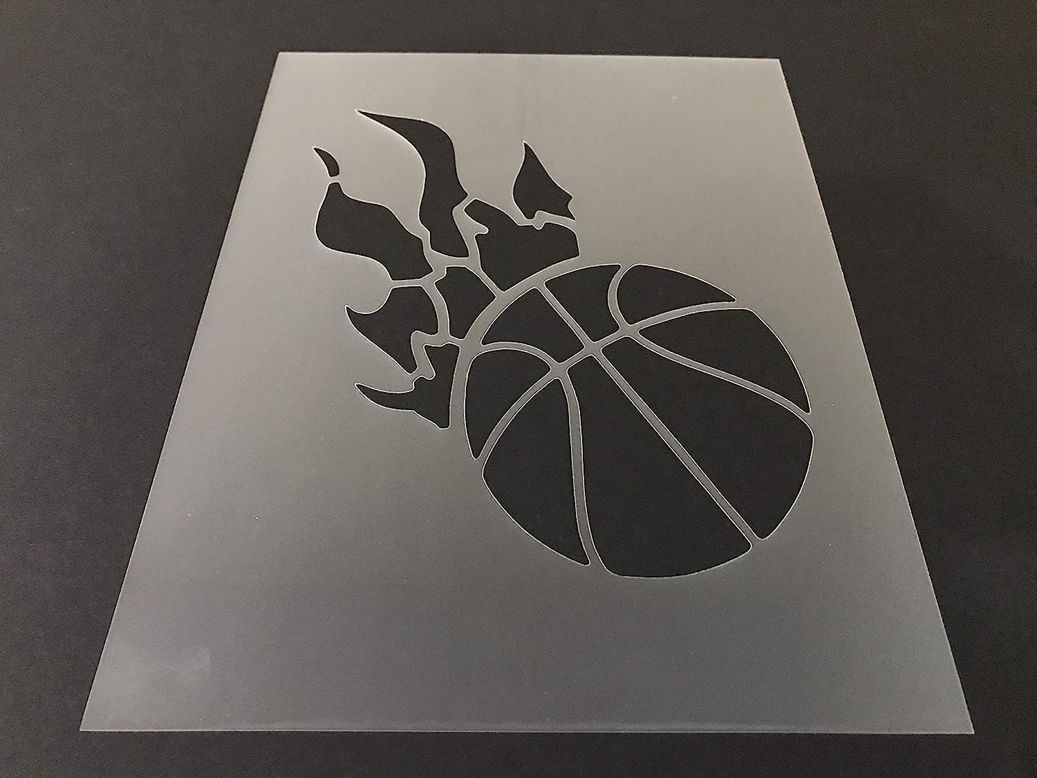 Basketball #6 Stencil Reusable 10 mil Thick 8in x [...]