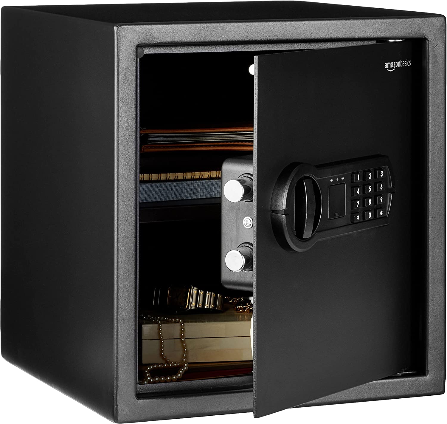 Amazon Basics Steel Home Security Safe with [...]