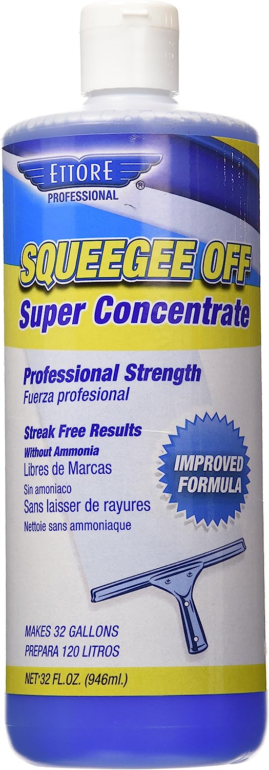 Ettore 30116 Squeegee-Off Window Cleaning Soap (32 Oz)