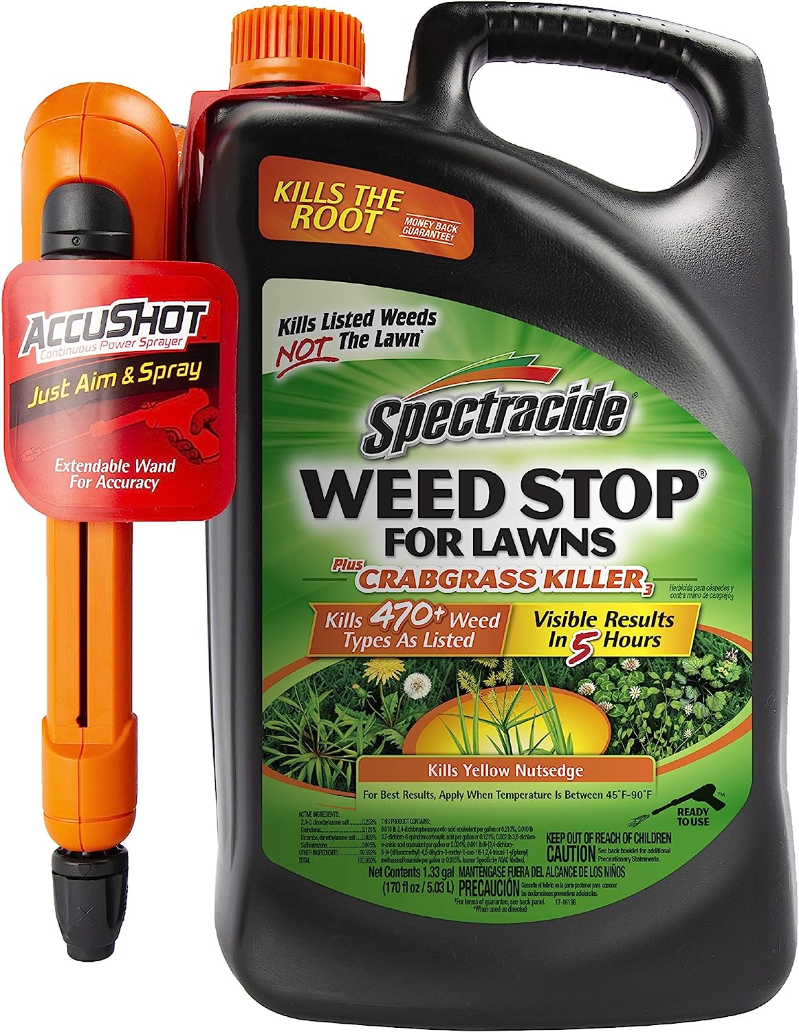 Spectracide Weed Stop For Lawns Plus Crabgrass Killer, [...]