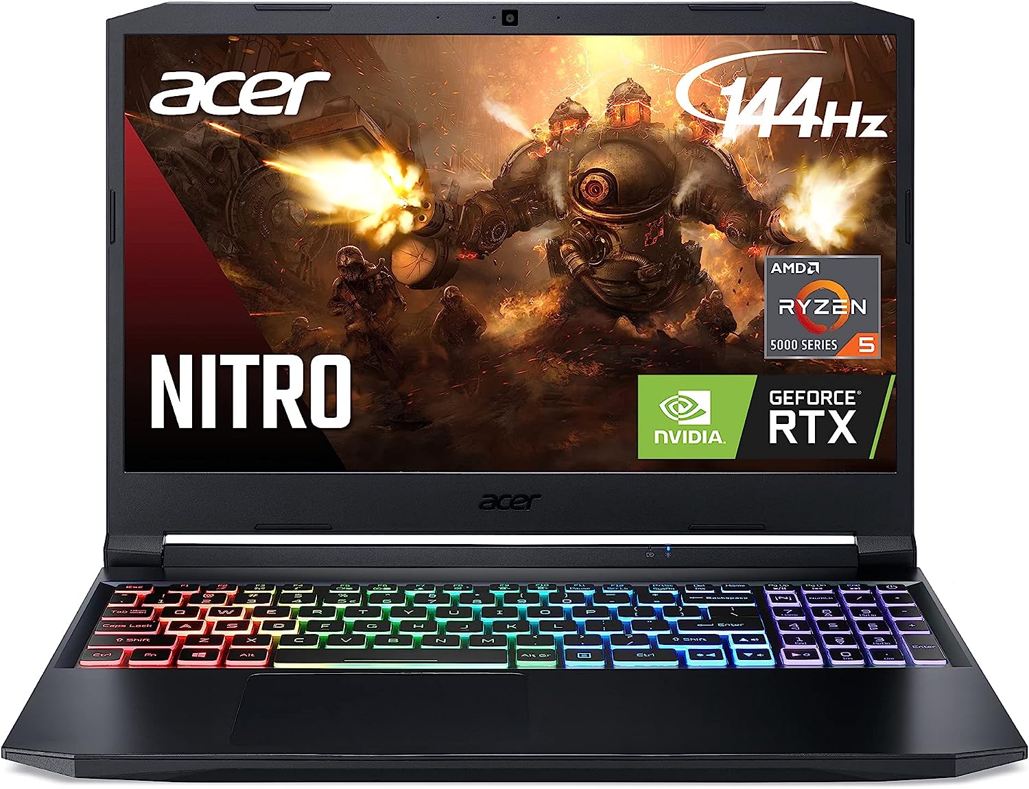 Acer Nitro 5 AN515-45-R21A Gaming Laptop, AMD Ryzen 5 [...]