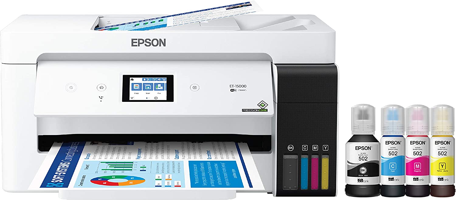 Epson EcoTank ET-15000 Wireless Color All-in-One [...]