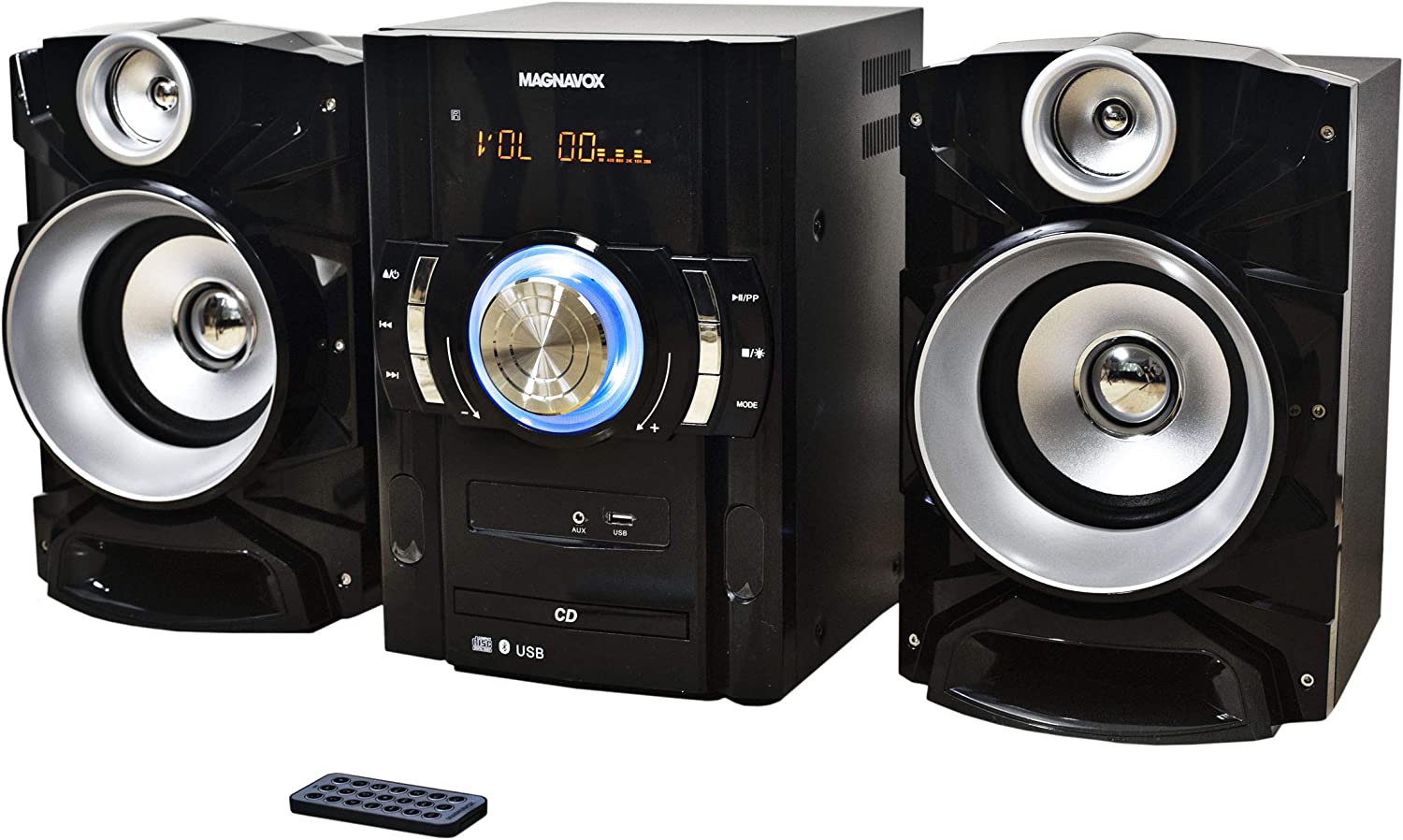 Magnavox MM440 3-Piece CD Shelf System with Digital [...]
