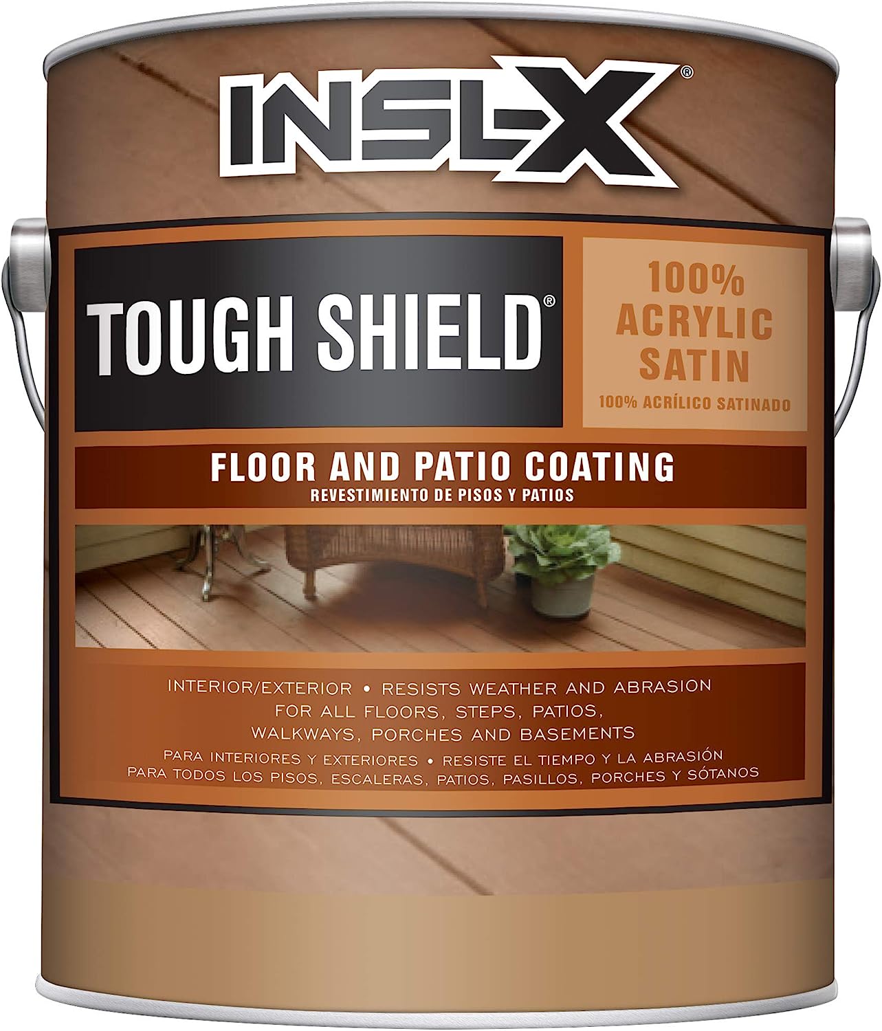 INSL-X Tough Shield Floor and Patio Paint, Gray Pear, [...]