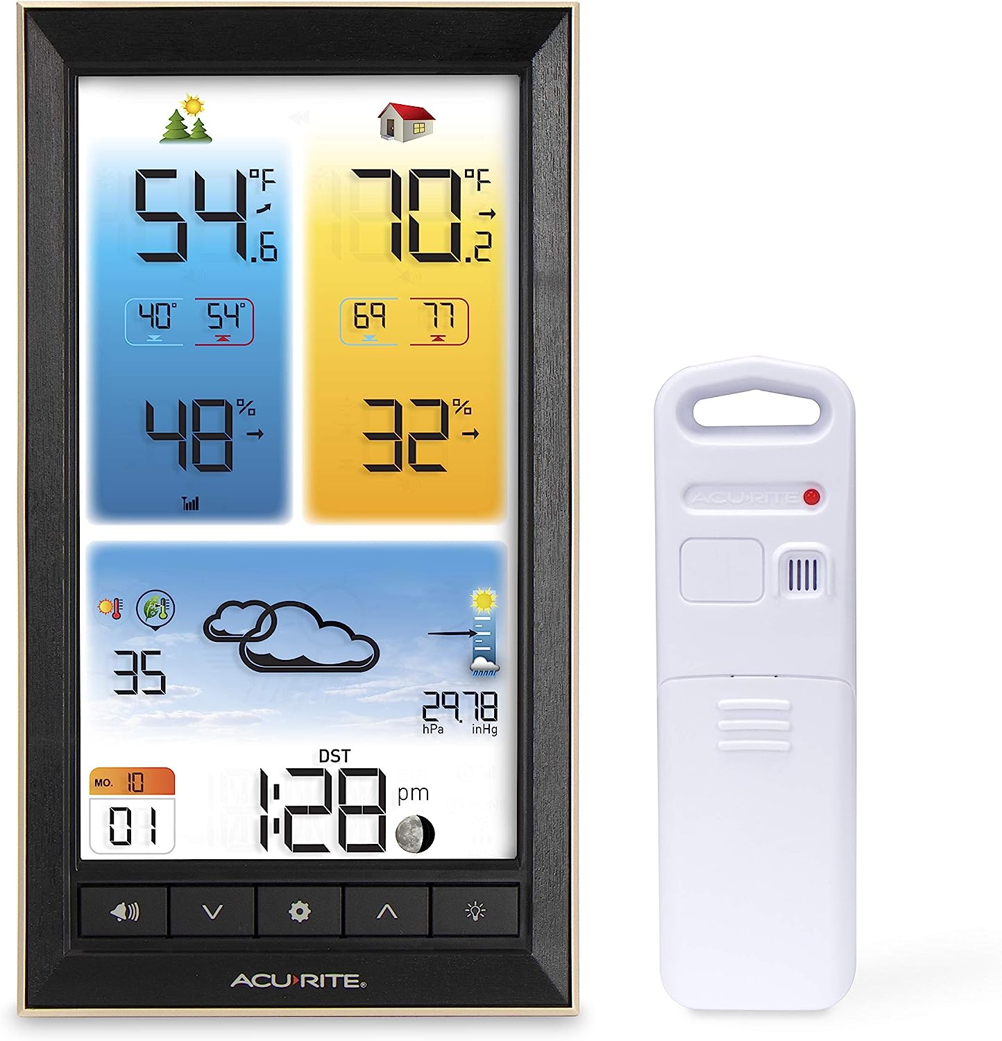 AcuRite 01201M Vertical Wireless Color Weather Station [...]