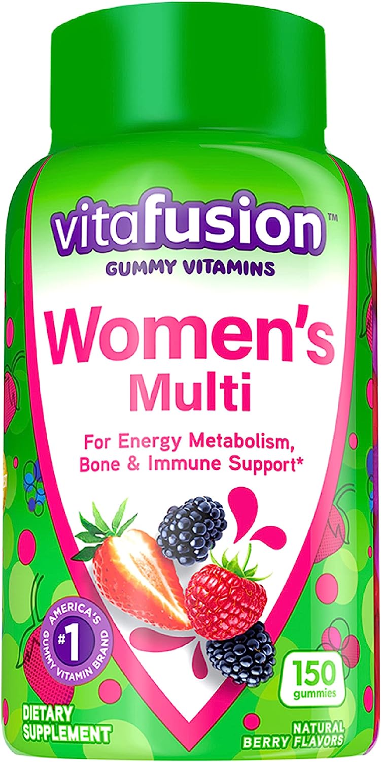 Vitafusion Womens Multivitamin Gummies, Berry Flavored [...]