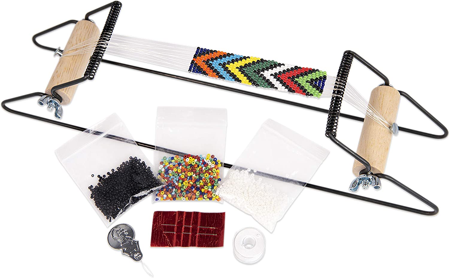 The Beadsmith Metal Bead Loom Kit, Includes Loom [...]
