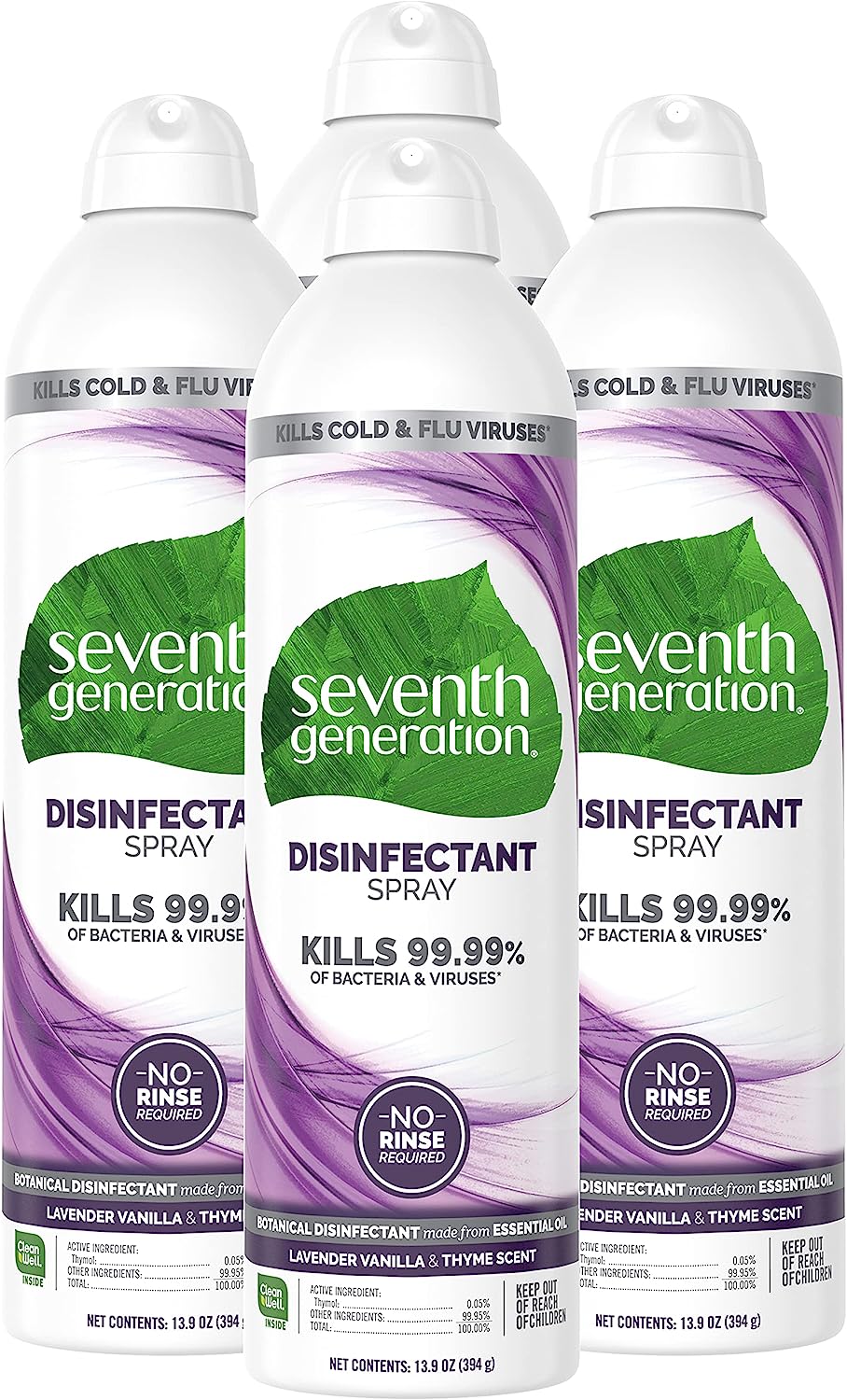 Seventh Generation Disinfectant Spray, Lavender [...]