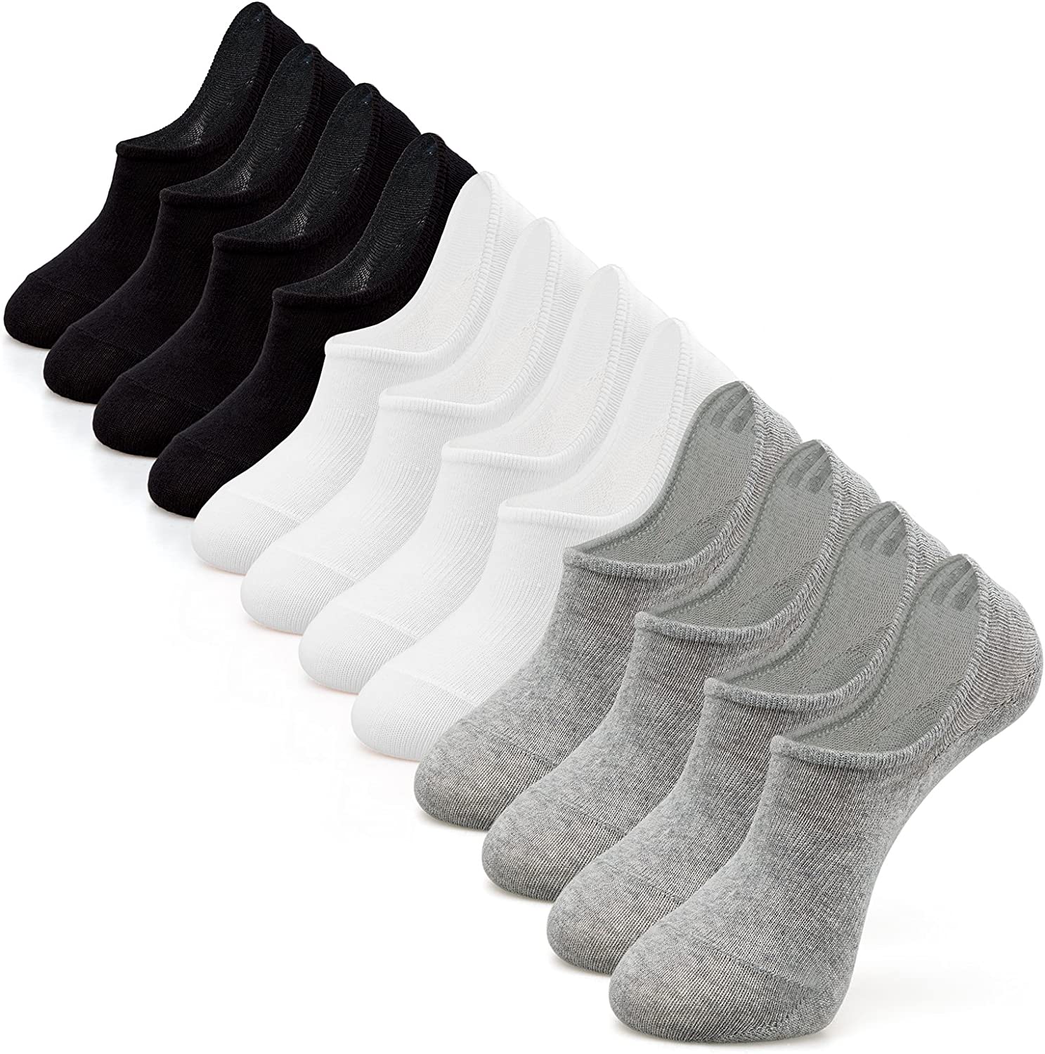 IDEGG No Show Socks Womens and Men Low Cut Ankle Short [...]