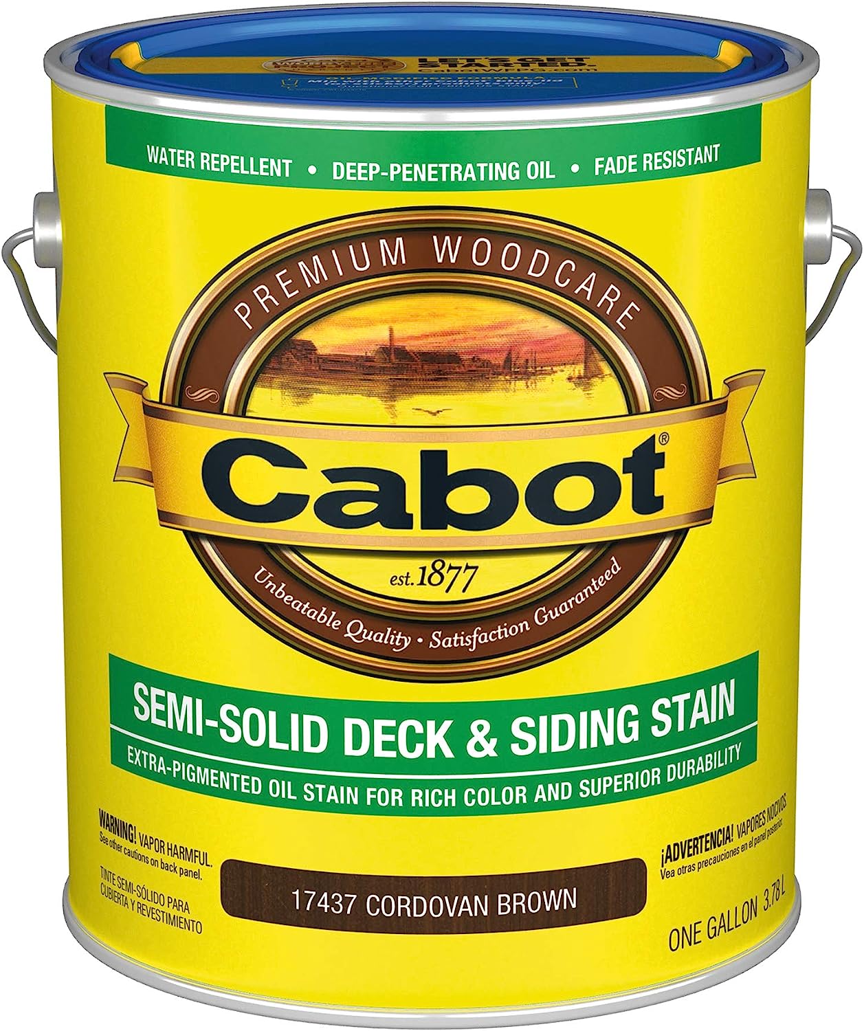 Cabot 140.0017437.007 Semi-Solid Deck & Siding Low VOC [...]