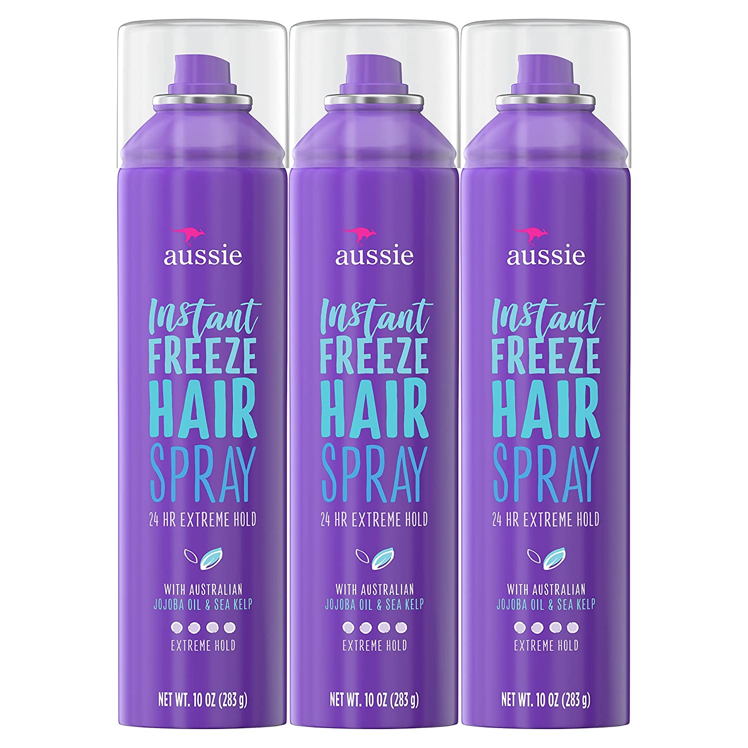 Aussie Instant Freeze Hairspray with Jojoba & Sea [...]