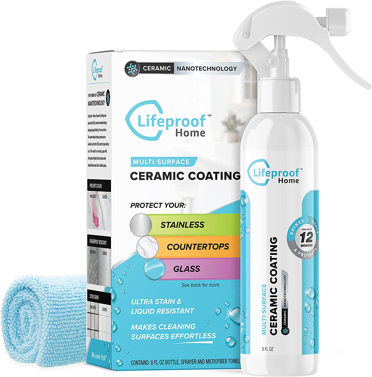 Lifeproof Home Ceramic Coating Spray Kit - Shine, [...]