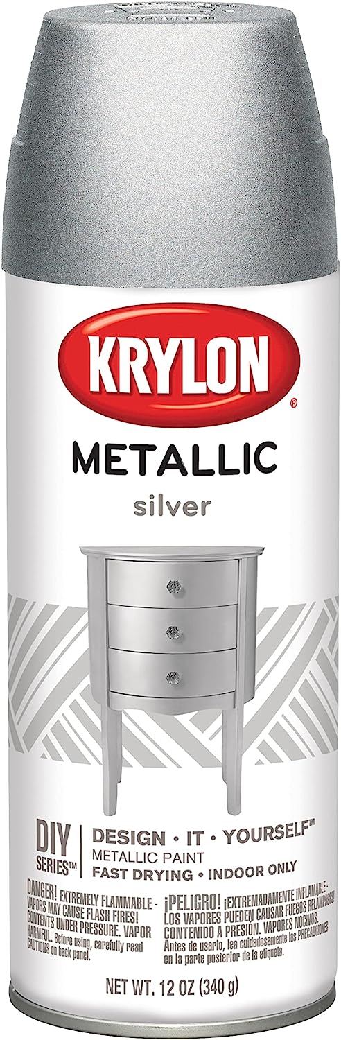 Krylon K01406 Brilliant Aerosol, 11-Ounce, Silver [...]