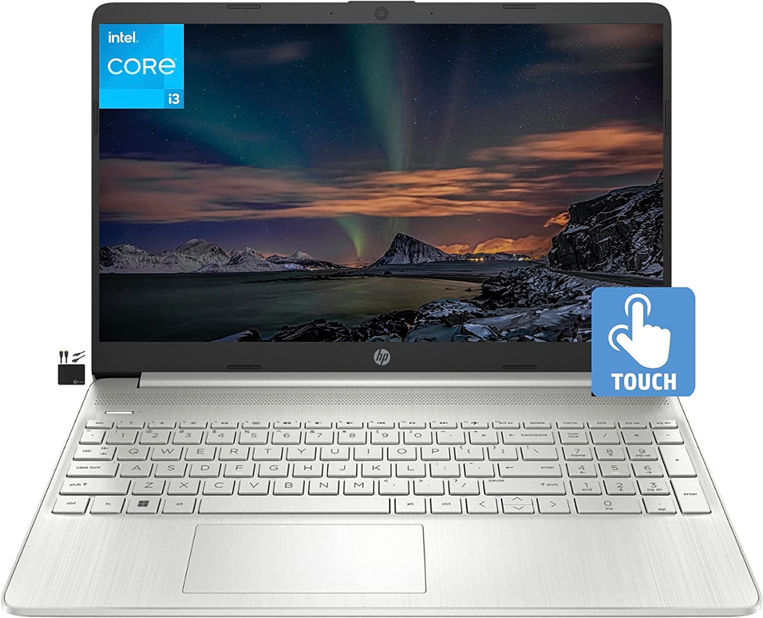 HP 2023 Newest 15.6” HD Touchscreen Laptop, Dual Core [...]