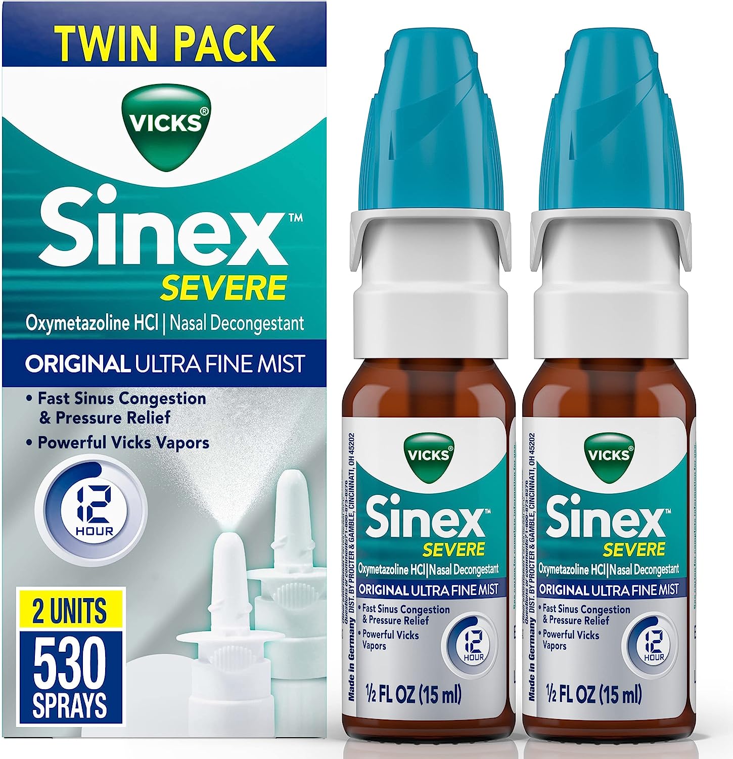 Vicks Sinex SEVERE Nasal Spray, Original Ultra Fine [...]
