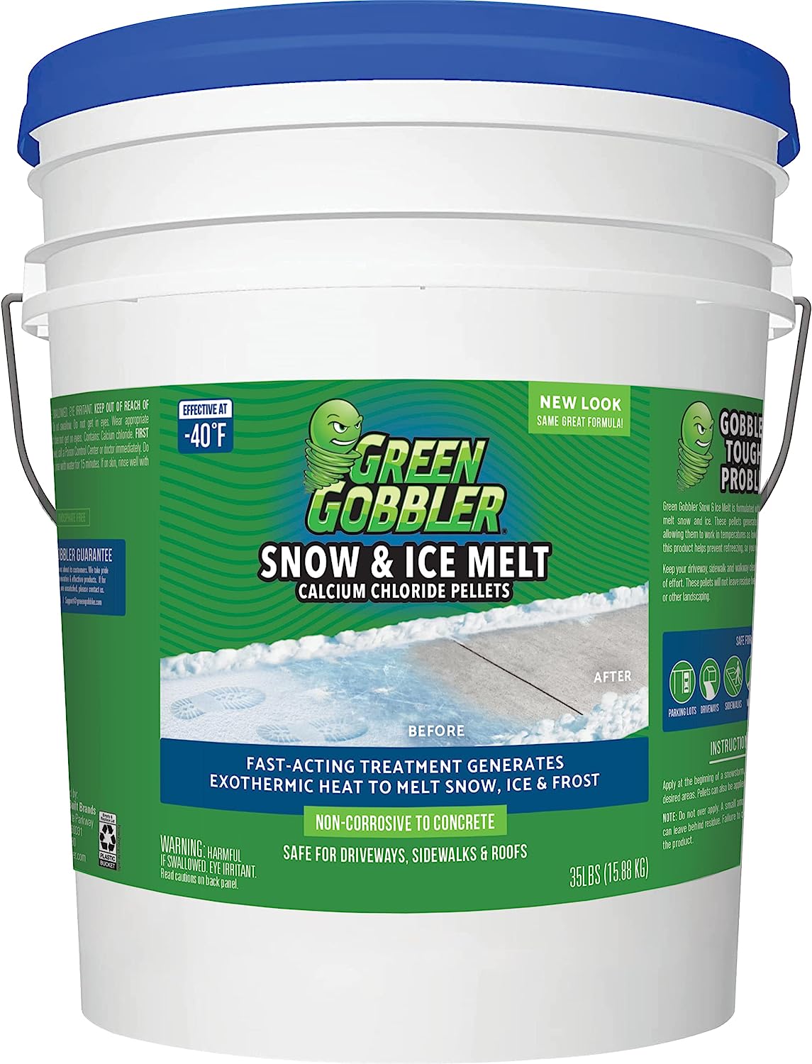Green Gobbler 93% Pure Calcium Chloride Snow & Ice [...]