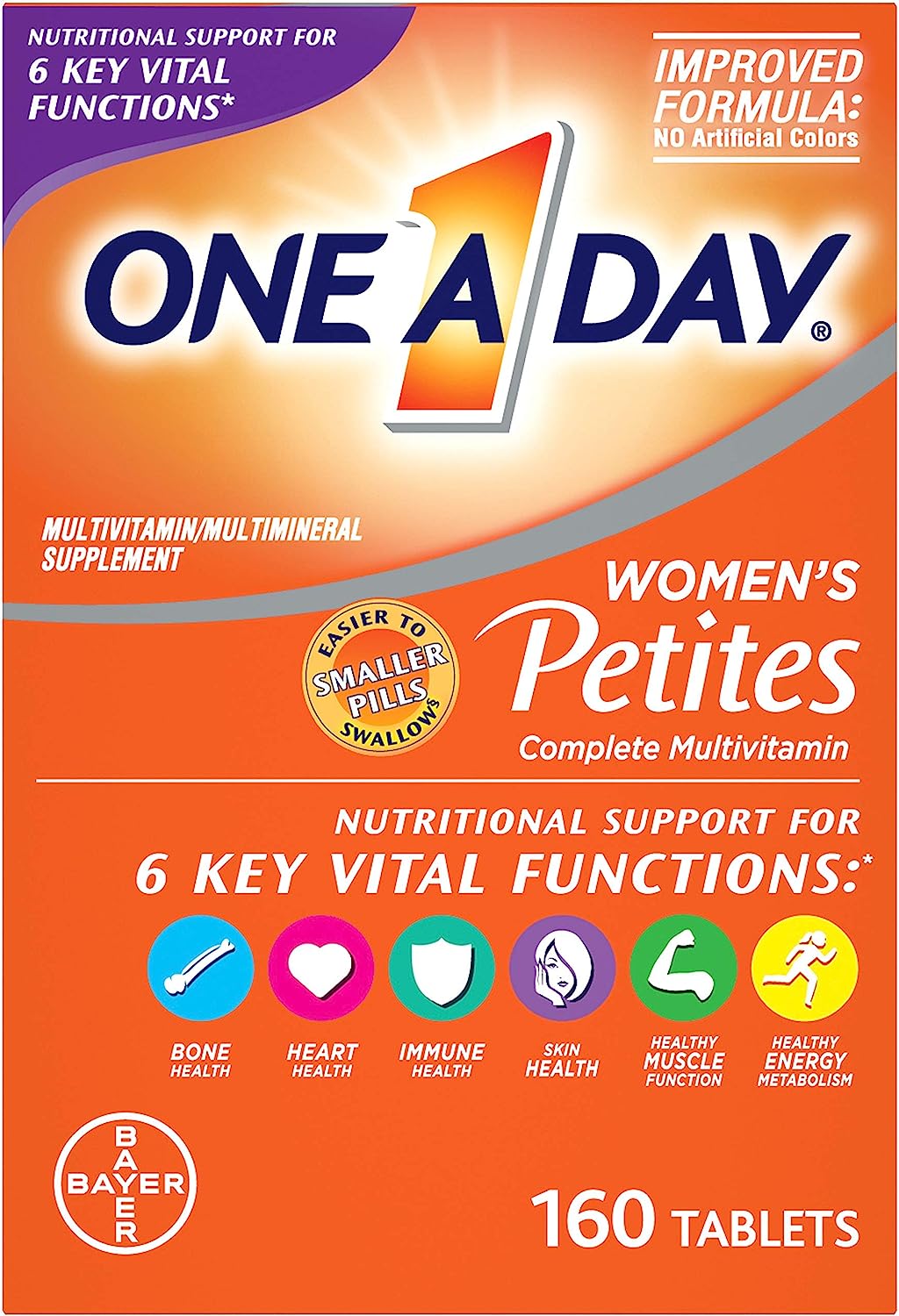 One A Day Women’s Petites Multivitamin,Supplement with [...]