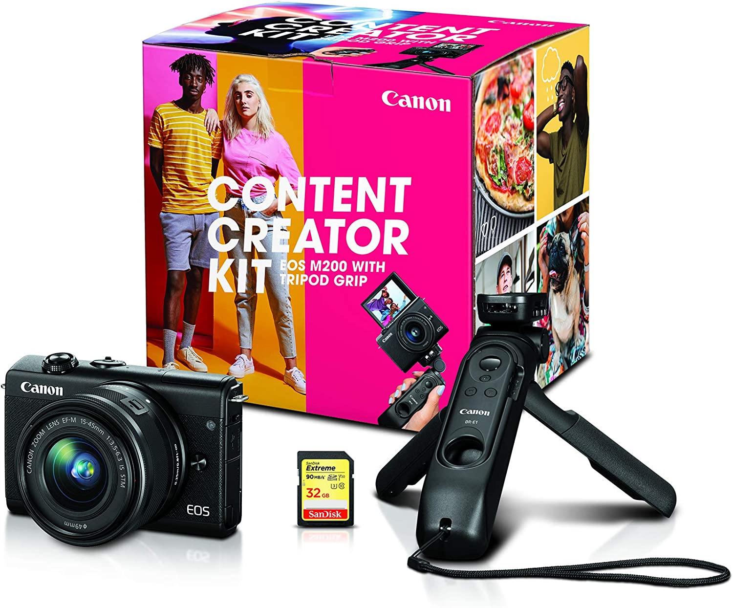 Canon EOS M200 Mirrorless Digital Vlogging Camera, [...]