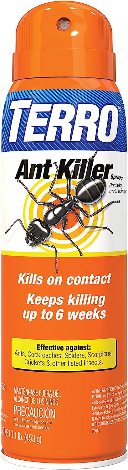 TERRO T401-6 Indoor and Outdoor Ant Killer Aerosol [...]