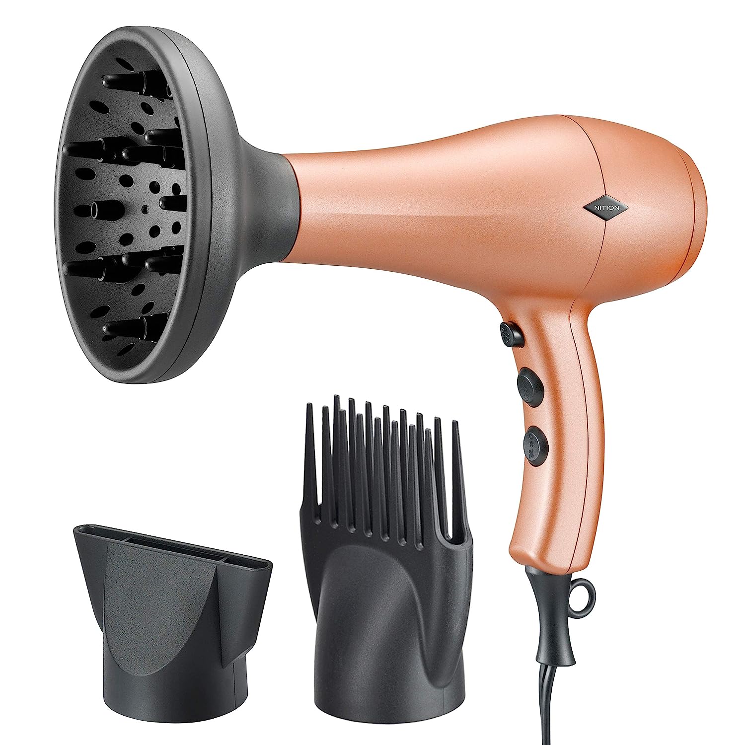 NITION Negative Ions Ceramic Hair Dryer with Diffuser [...]