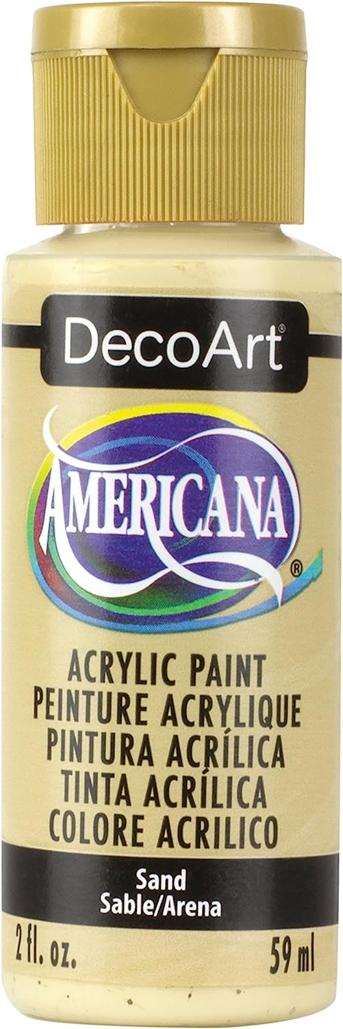 DecoArt Americana Acrylic Paint, 2-Ounce, Sand