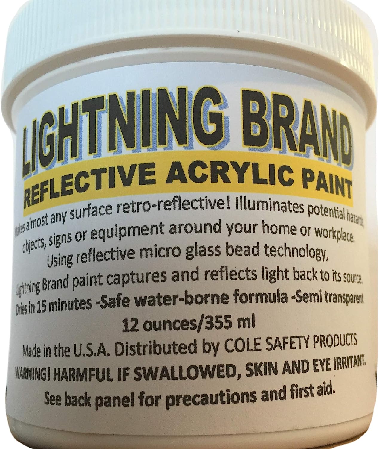 Reflective Acrylic Paint Lightning Brand