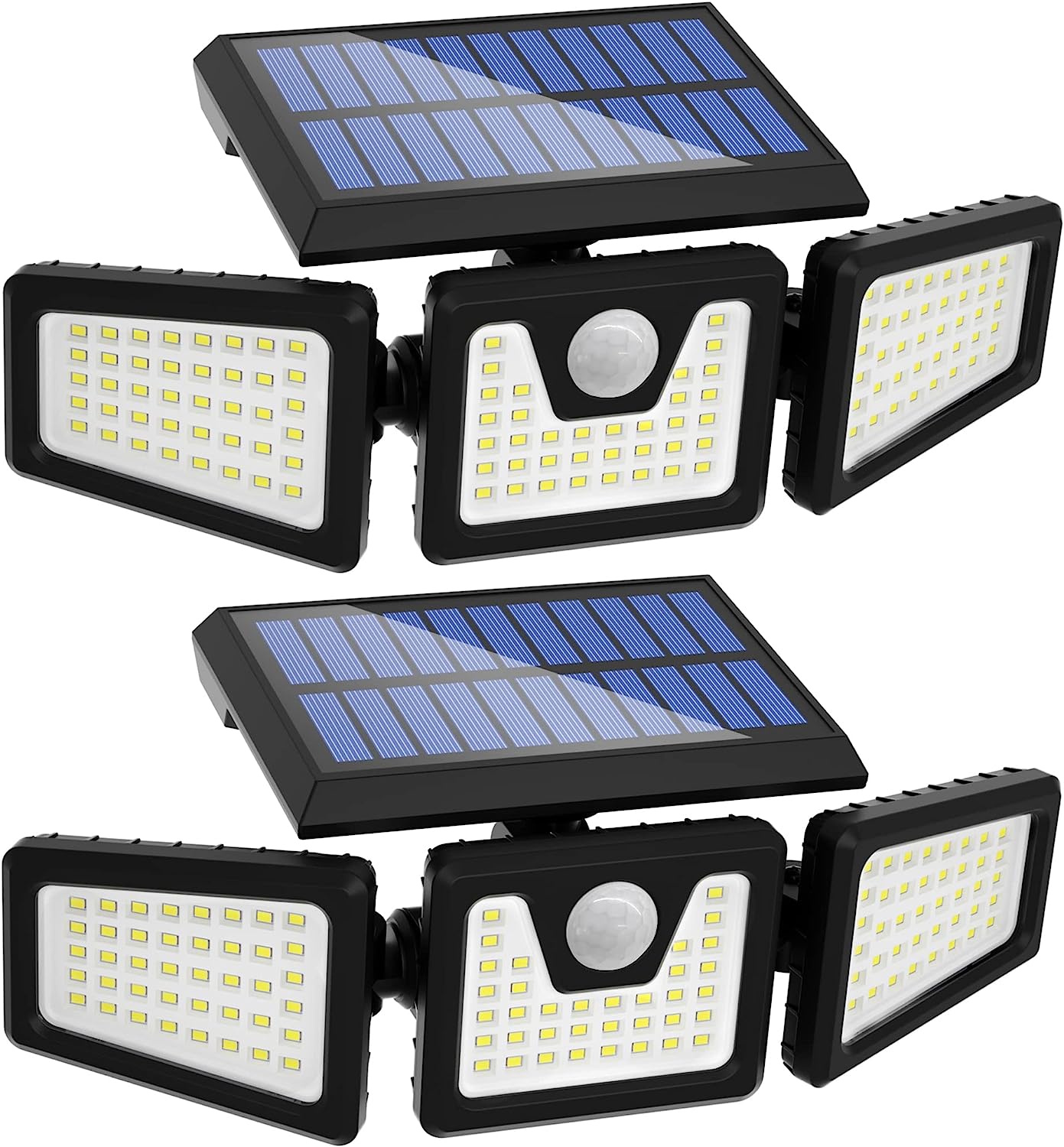 INCX Solar Outdoor Lights with Motion Sensor, 3 Heads [...]