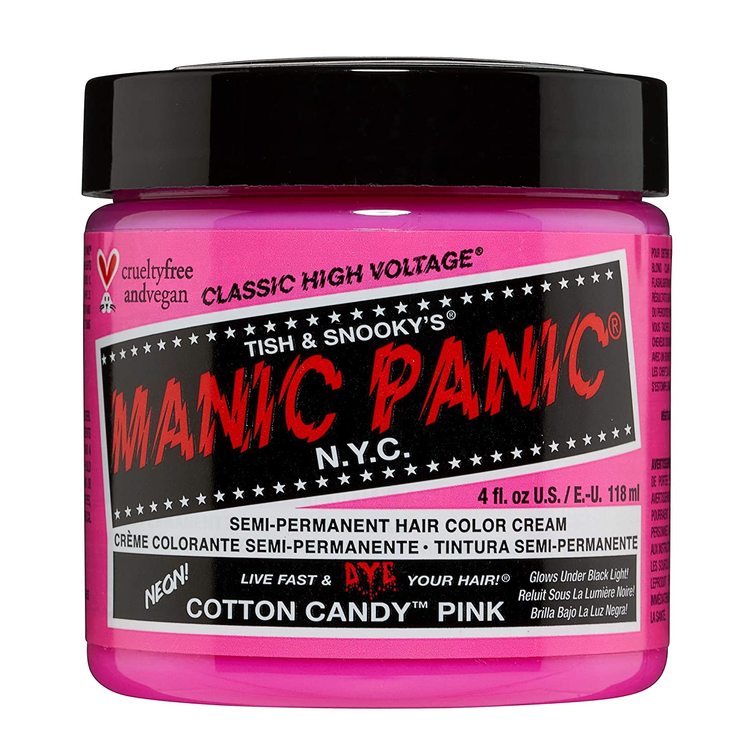 MANIC PANIC Cotton Candy Pink Hair Dye - Classic High [...]