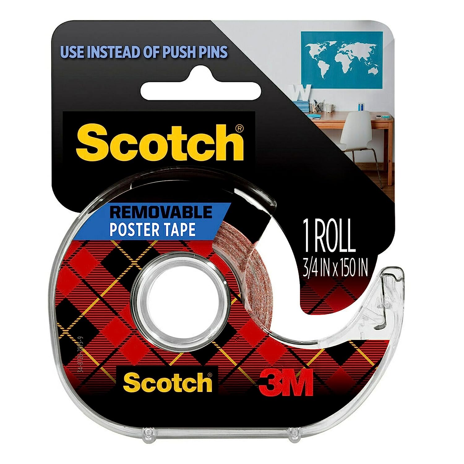 3M 109 Scotch Wall Saver Removable Poster Mounting [...]