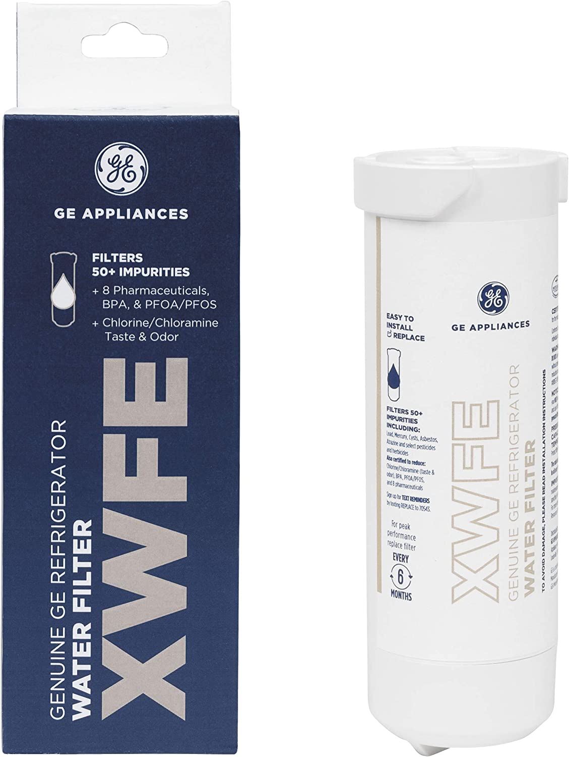 GE XWFE Refrigerator Water Filter | Certified to [...]