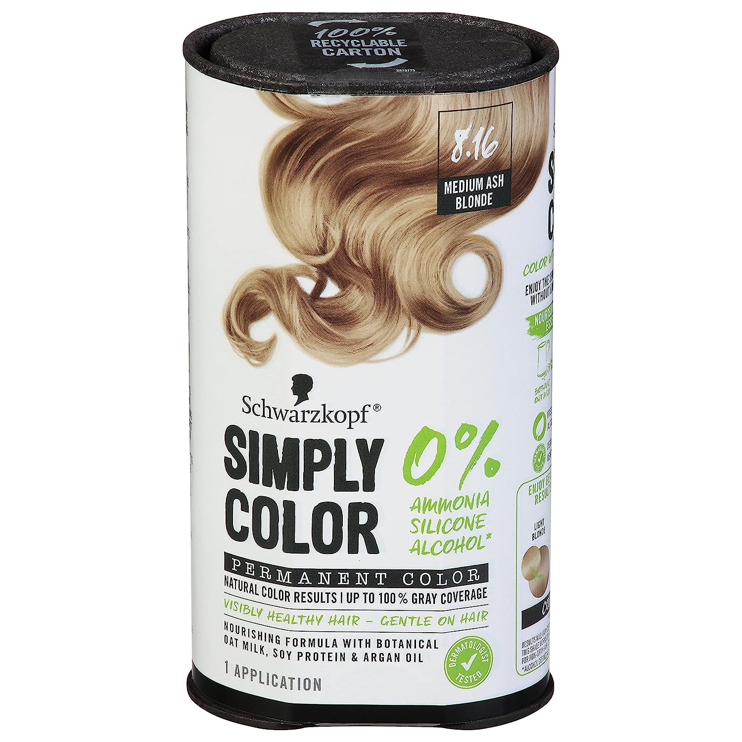 Schwarzkopf Simply Color Permanent Hair Color Cream, [...]