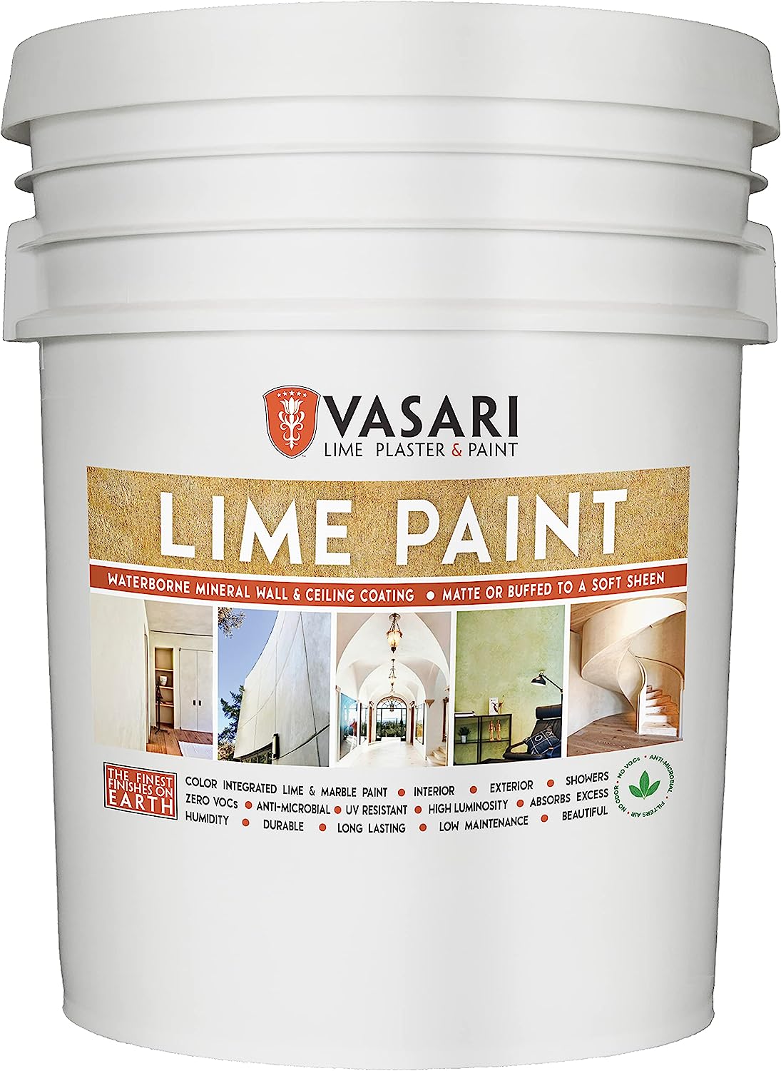 Vasari Lime Plaster & Paint | Lime Paint | Interior or [...]