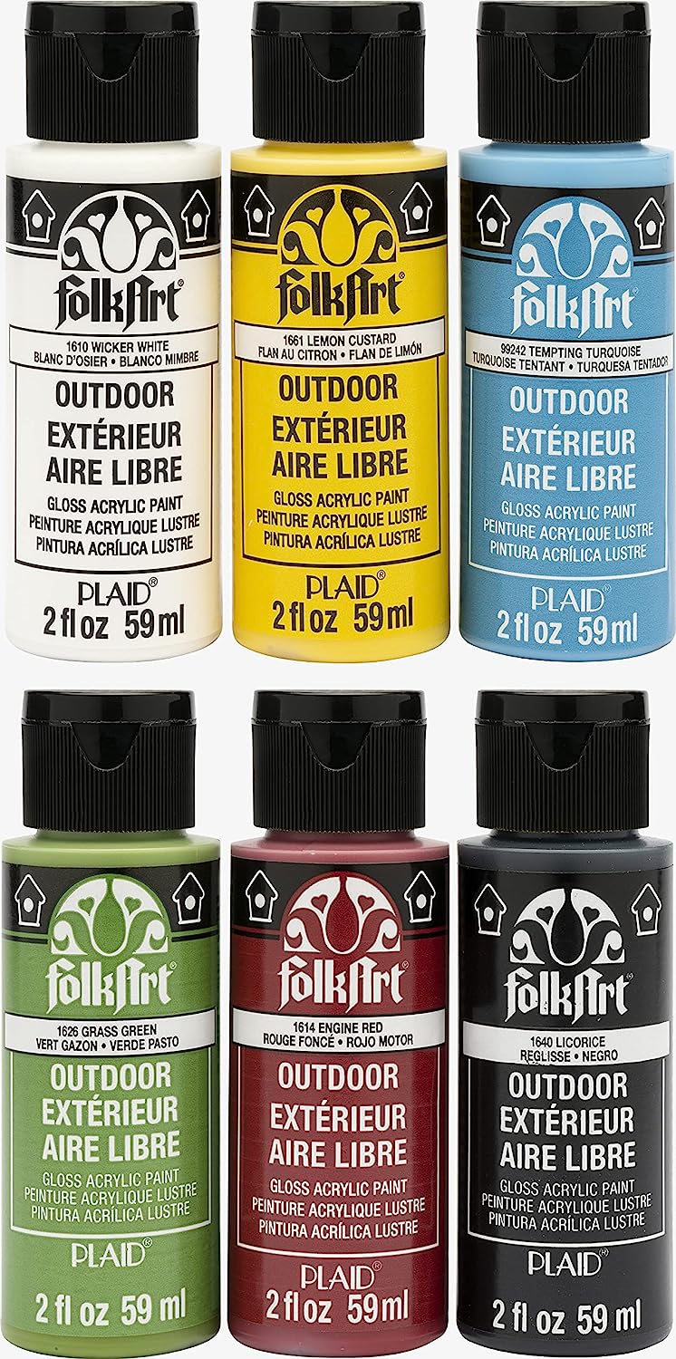FolkArt Set, Outdoor Basics Set of 6 2 fl oz / 59 ml [...]