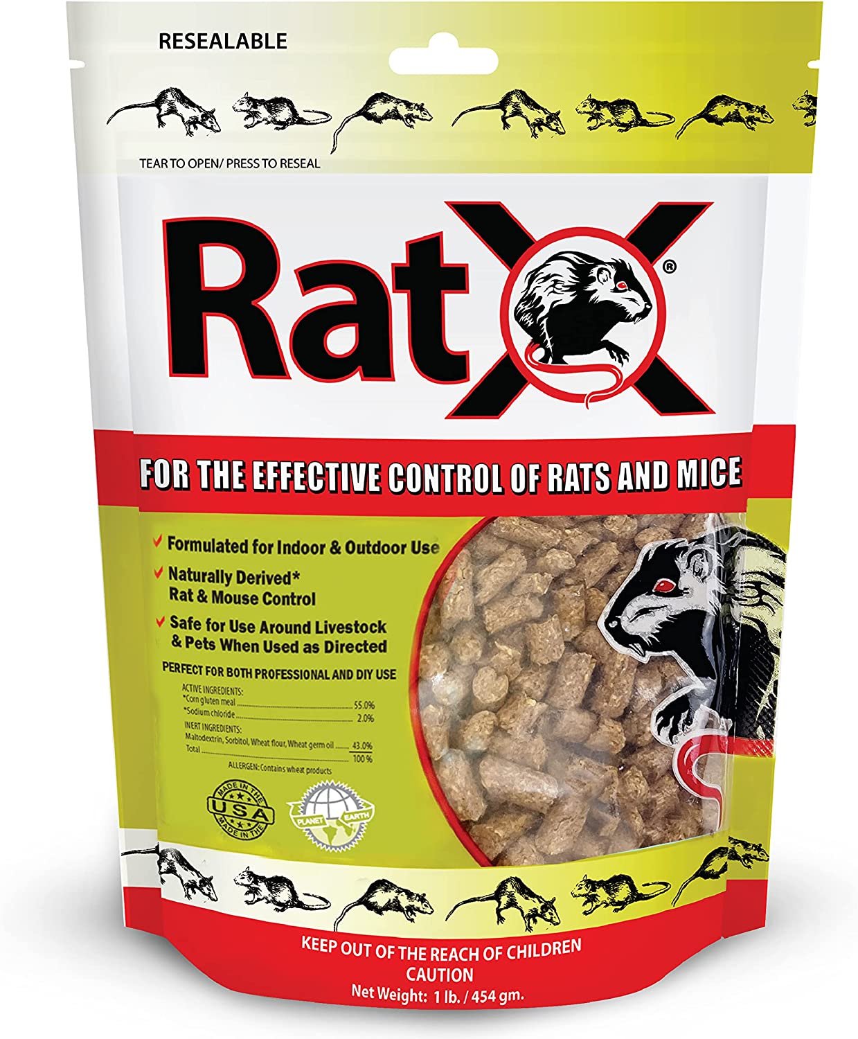 EcoClear Products 620101, RatX All-Natural Humane Rat [...]
