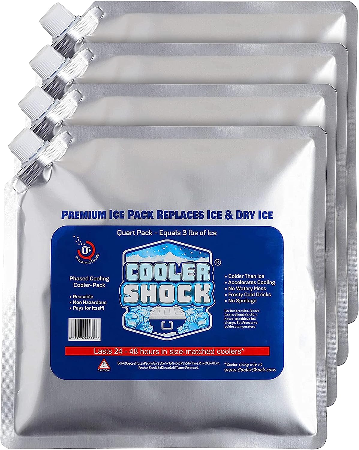 Cooler Shock Reusable Ice Packs for Cooler, Ice Packs [...]