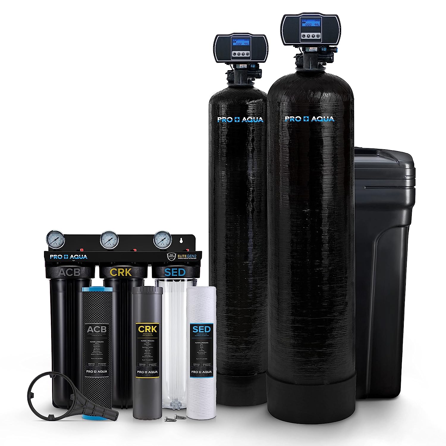 PRO+AQUA Elite 5-Stage Whole House Water Softener and [...]