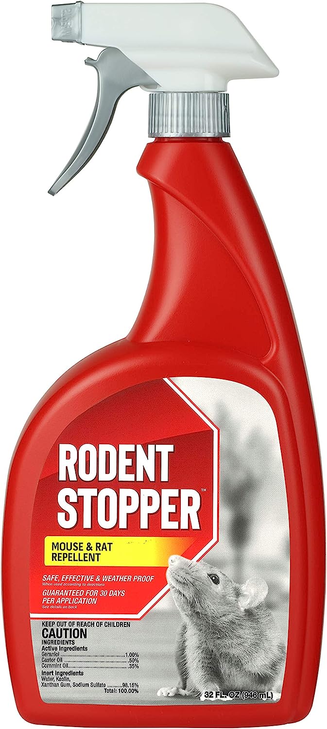 Rodent Stopper Mouse & Rat Repellent - Safe & [...]