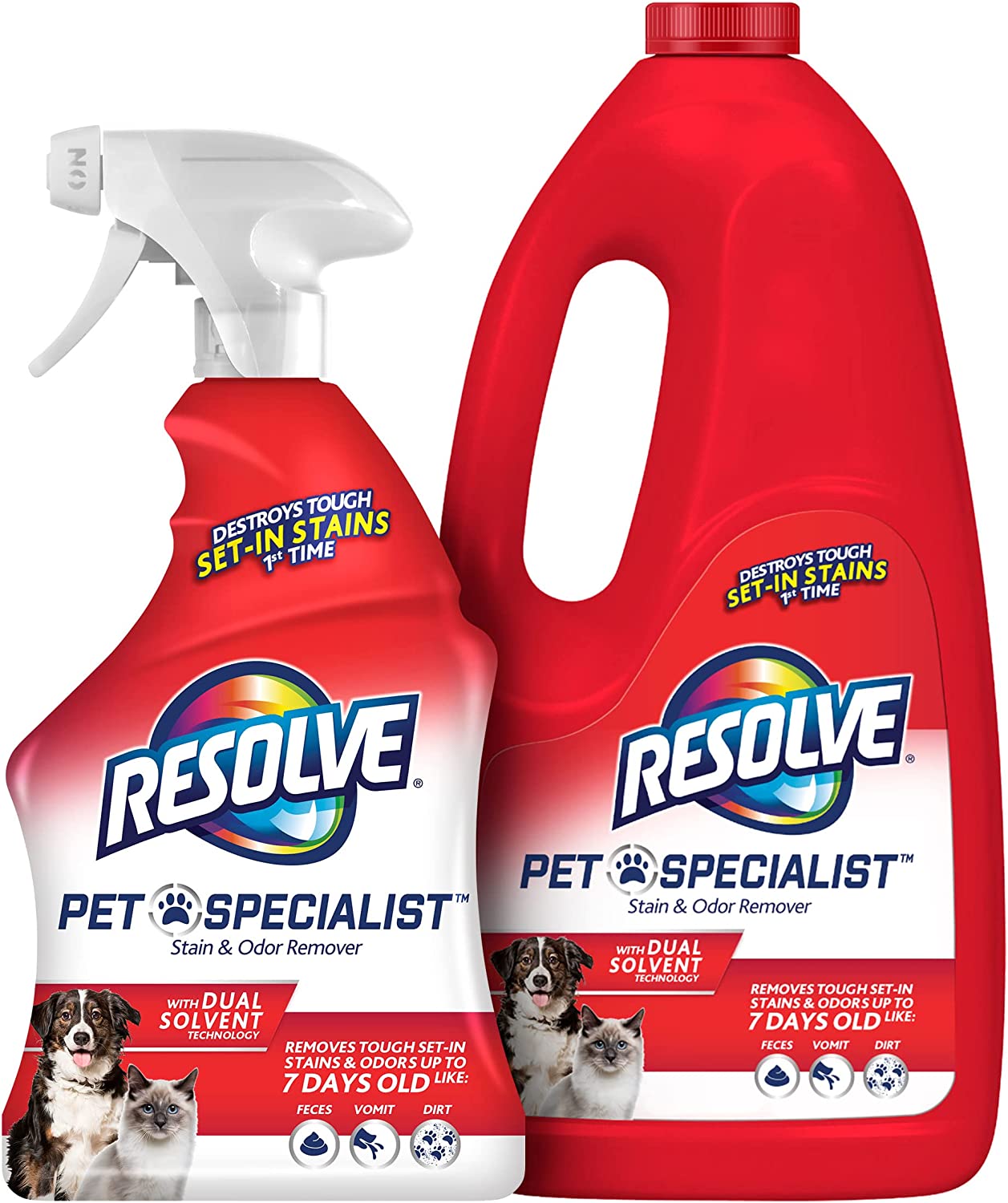 Resolve Pet Specialist Carpet Cleaner, Stain Remover [...]