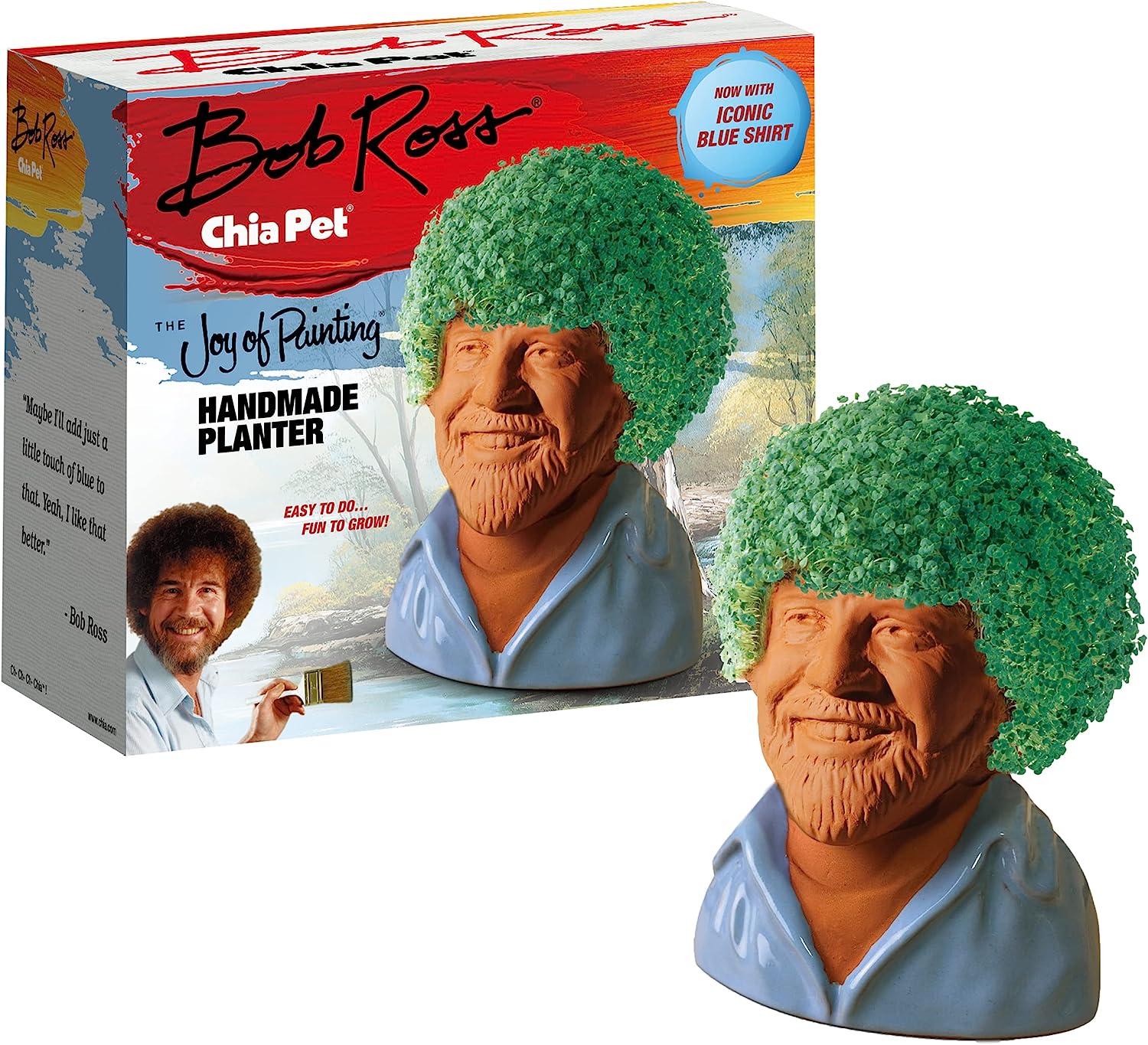 Chia Pet Happy Painter with Seed Pack, Decorative [...]