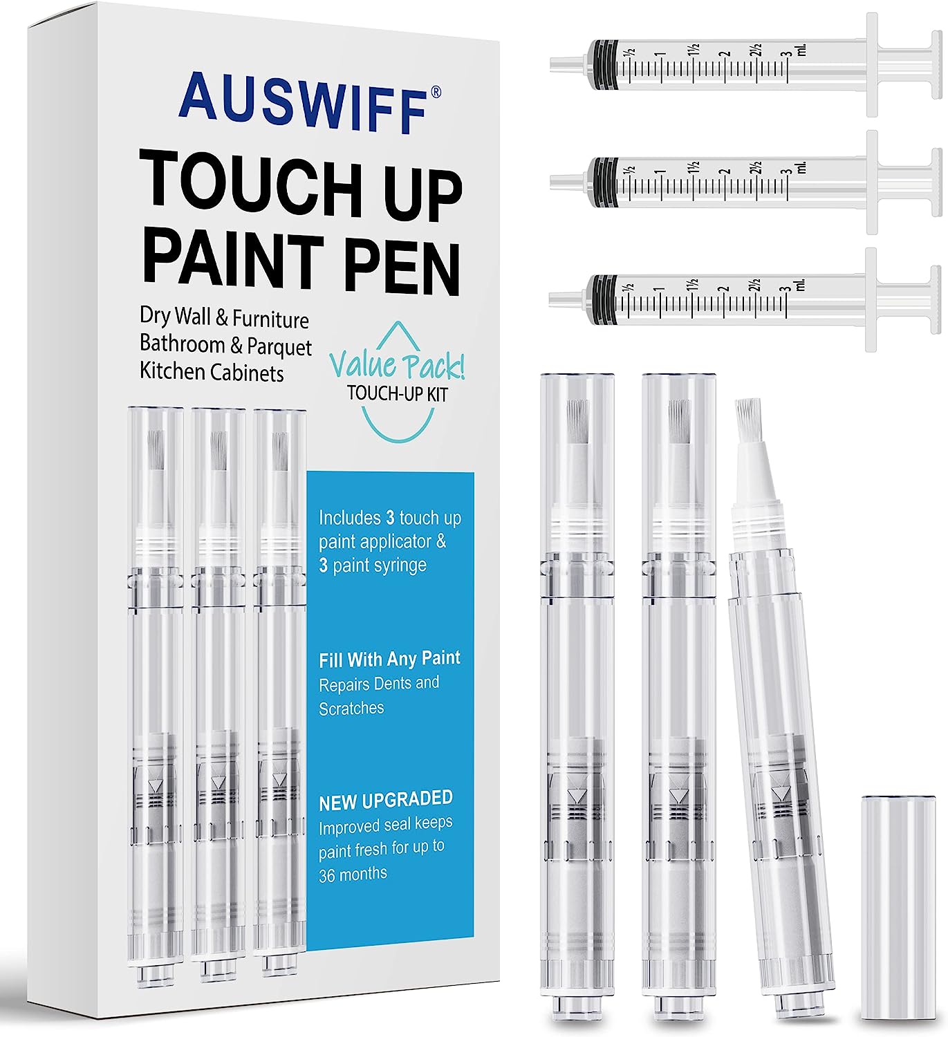 AUSWIFF Touch Up Paint Brush Pen(3 Pens), Furniture [...]