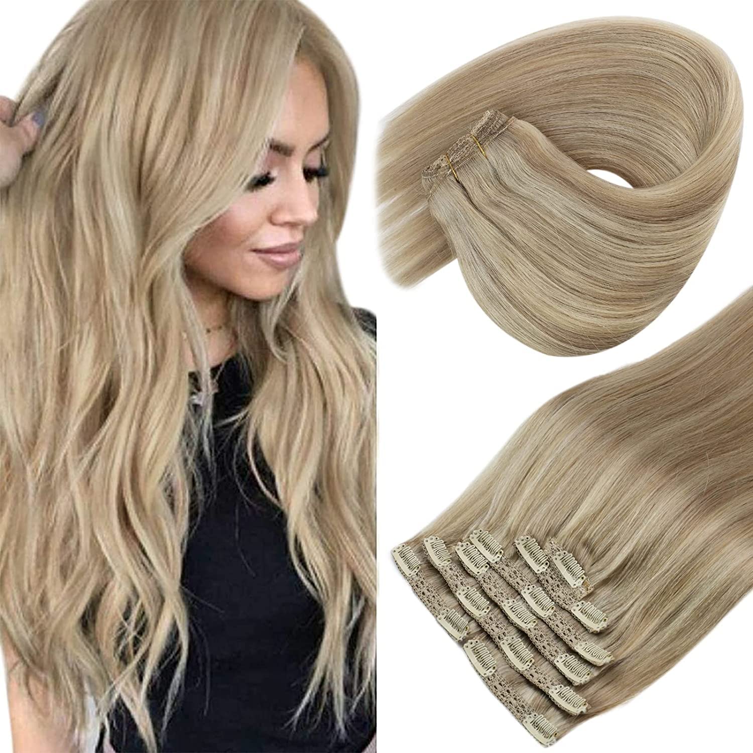 [Hot] Sunny Clip in Hair Extensions, Blonde Clip in [...]