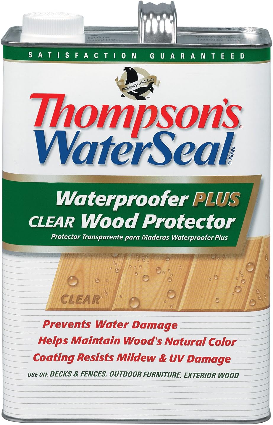 Thompsons Water Seal 21801 1-Gallon Clear Waterproofed [...]