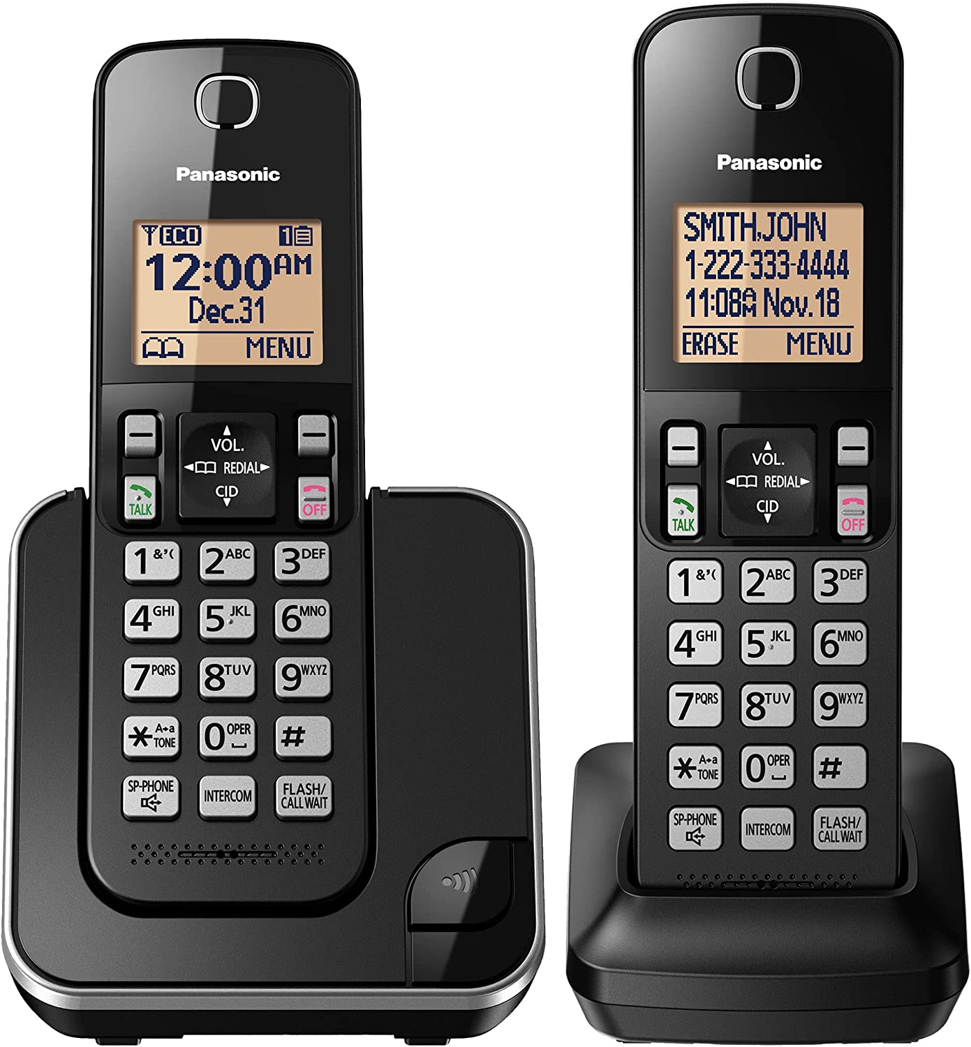 Panasonic Expandable Cordless Phone System with Amber [...]